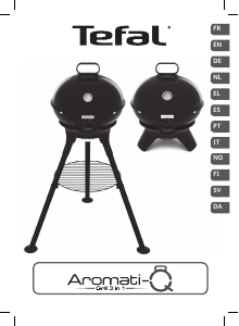 Bedienungsanleitung Tefal BG916815 Aromati 3in1 Barbecue