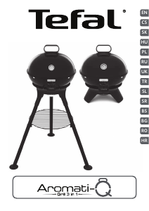 Használati útmutató Tefal BG916834 Aromati 3in1 Grillsütő