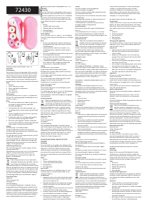 Manual de uso Day 72430 Cepillo de limpieza facial