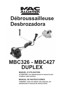Manual de uso MacAllister MBC326 Cortabordes