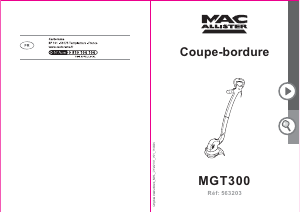 Mode d’emploi MacAllister MGT300 Coupe-herbe