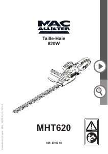 Mode d’emploi MacAllister MHT520 Taille-haies