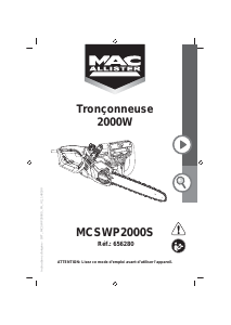 Mode d’emploi MacAllister MCSWP2000S Tronçonneuse