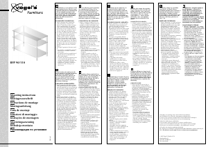 Manual de uso Vogel's BFP 90 Mueble TV