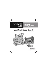 Mode d’emploi VTech Maxi Trotti Loco 4en1