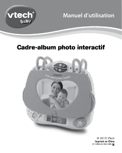 Mode d’emploi VTech Cadre-album photo interactif