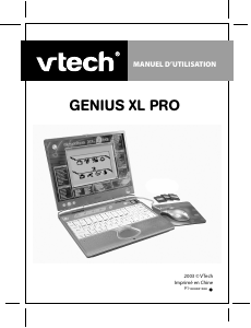 Mode d’emploi VTech Genius XL Pro