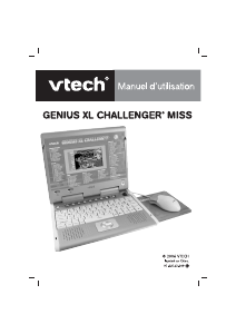 Mode d’emploi VTech Genius XL Challenger Miss