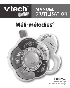 Mode d’emploi VTech Meli-melodies