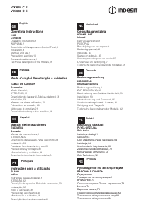 Instrukcja Indesit VIX 644 C E Płyta do zabudowy