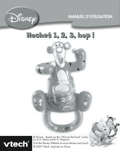 Mode d’emploi VTech Hochet 1.2.3 Hop!
