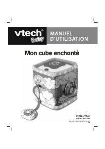 Mode d’emploi VTech Mon cube enchante
