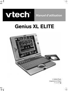 Mode d’emploi VTech Genius XL Elite