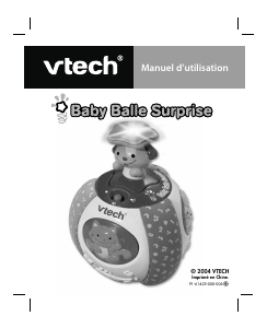 Mode d’emploi VTech Baby Balle Surprise