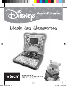 Mode d’emploi VTech Lecole des decouvertes