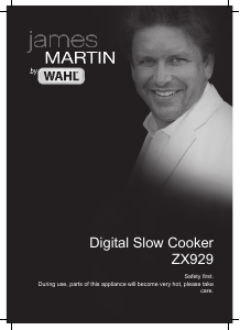 Handleiding Wahl ZX929 James Martin Slowcooker