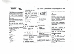 Mode d’emploi Voltman VOM509008 Thermostat