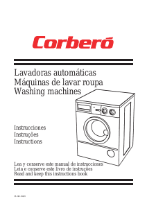 Manual de uso Corberó LF 450 Lavadora