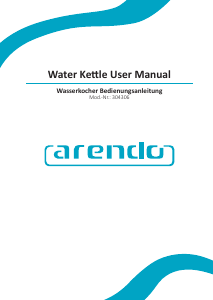 Manual Arendo 304306 Kettle