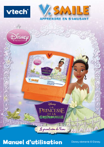 Mode d’emploi VTech V.Smile La Princesse et la Grenouille