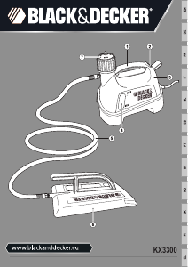 Εγχειρίδιο Black and Decker KX3300 Συσκευή καθαρισμού με ατμό ταπετσαρίας