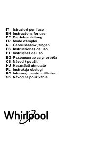 Manual de uso Whirlpool WHVS 92F LT K Campana extractora