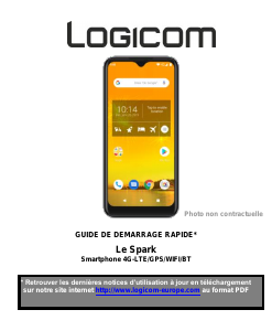 Logicom L-ITE 506 HD – Custodia A Portafoglio In Pelle Testurizzata Con Porta Carte E Chiusura Magnetica