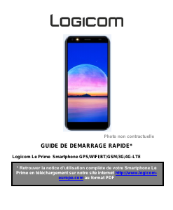 Mode d’emploi Logicom Le Prime Téléphone portable