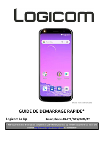 Mode d’emploi Logicom Le Up Téléphone portable