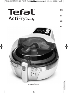 Mode d’emploi Tefal AH900039 ActiFry Family Friteuse