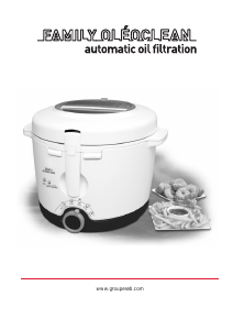 Manual Tefal FA700330 Family Oleoclean Friteuză