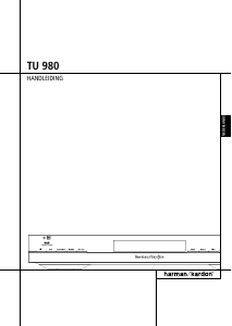 Handleiding Harman Kardon TU 980 Tuner