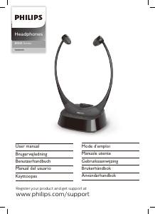 Manual de uso Philips TAE8005BK Auriculares