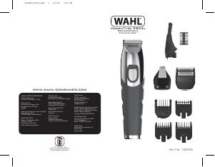 Manual de uso Wahl 9893-1917 Barbero