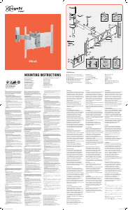 Manuale Vogel's VFW 465 Supporto da parete