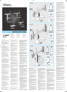 Návod Vogel's EFF 1140 Držiak monitora