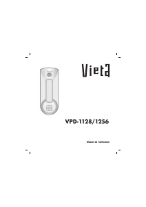 Mode d’emploi Vieta VPD-1128 Lecteur Mp3