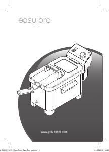 كتيب Tefal FR331070 Easy Pro مقلاة عميقة