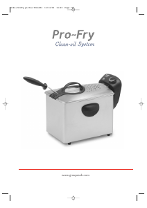 Посібник Tefal FR400831 Pro-Fry Фритюрниця
