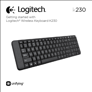 Bedienungsanleitung Logitech K230 Tastatur