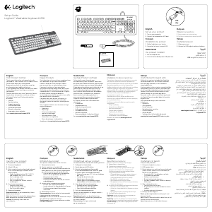 Handleiding Logitech K310 Toetsenbord