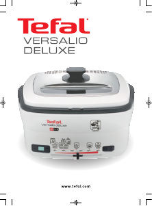 Посібник Tefal FR495060 Versalio Deluxe Фритюрниця