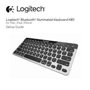 كتيب لوحة مفاتيح K811 Easy-switch Logitech