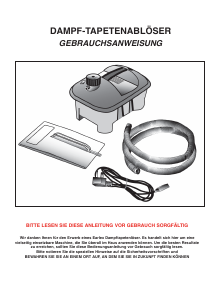 Bedienungsanleitung Earlex WS75 Dampf-Tapetenablöser
