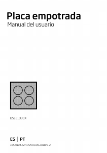 Manual de uso BEKO BSE21030X Placa