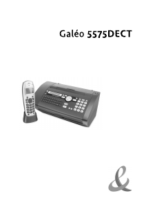 Mode d’emploi France Telecom Galeo 5575 Dect Télécopieur