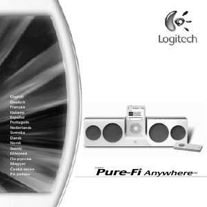 Manuál Logitech Pure-Fi Anywhere Reproduktorová sada