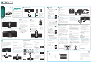 Manual de uso Logitech Pure-Fi Express Plus Docking station