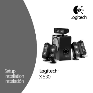 Mode d’emploi Logitech X530 Haut-parleur