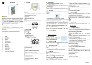 Handleiding Watts BT-DRF-02 Thermostaat